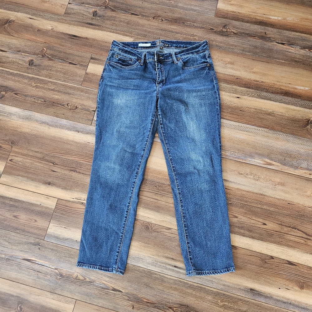 Kut from the Kloth Katy Ankle Straight Leg Denim